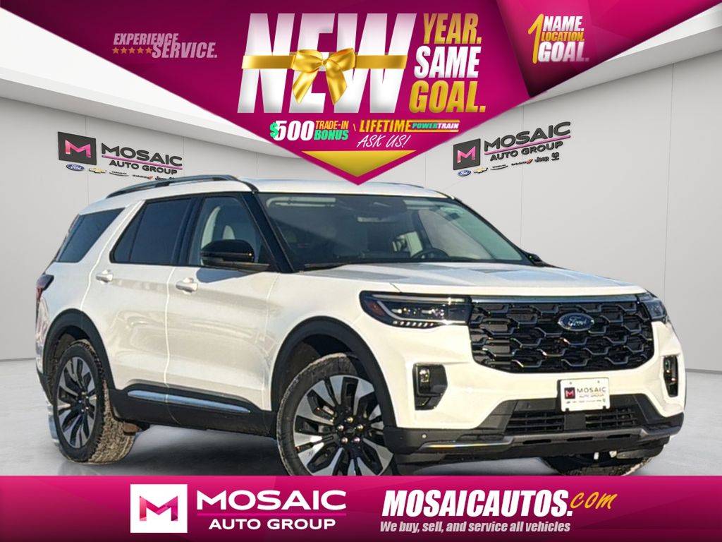 New 2026 Ford Explorer Platinum SUVs