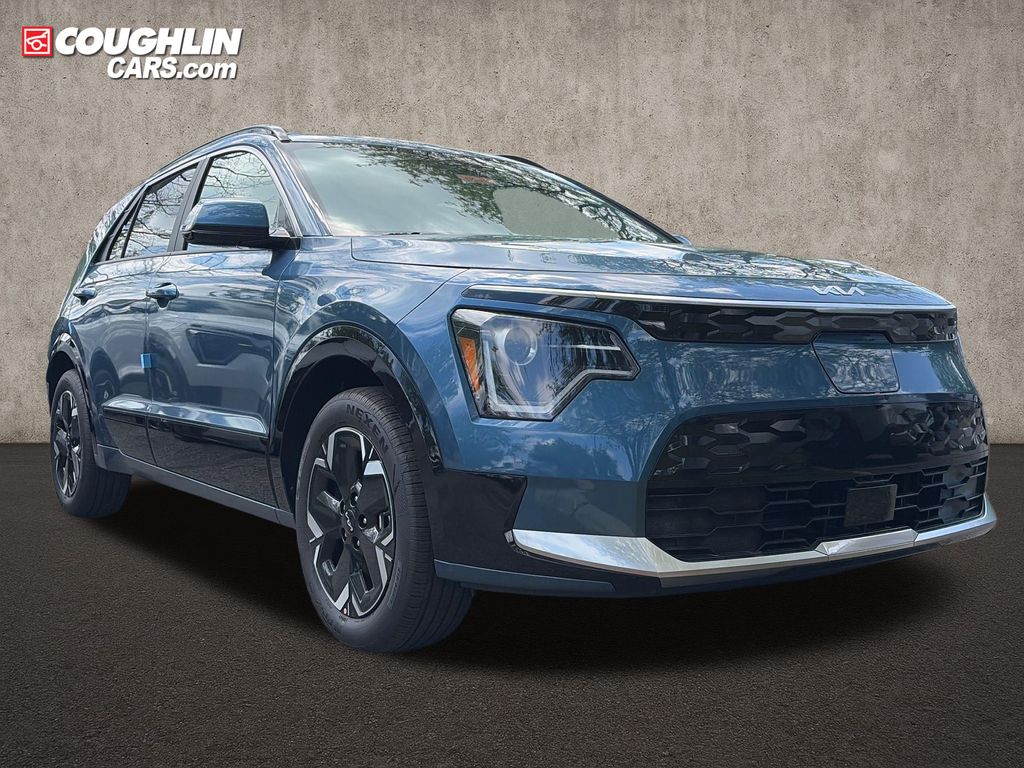 Mineral Blue 2026 Kia Niro EV SUV / Crossover Front-Wheel Drive 1-Speed Automatic