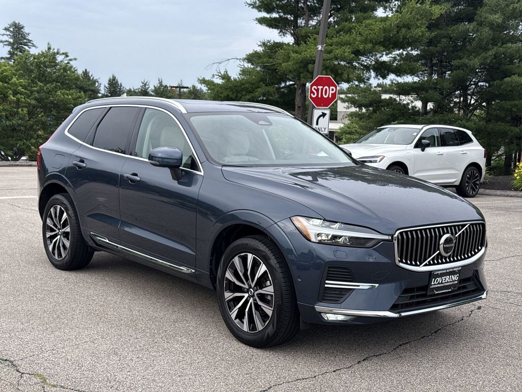 Denim Blue Metallic 2023 Volvo XC60 SUV / Crossover All-Wheel Drive Automatic
