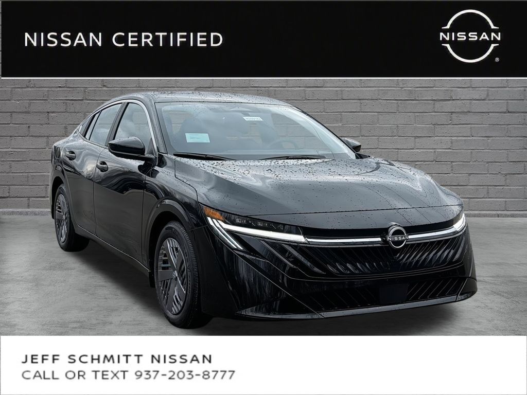 Super Black 2026 Nissan Sentra Sedan Front-Wheel Drive Continuously Variable Transmission