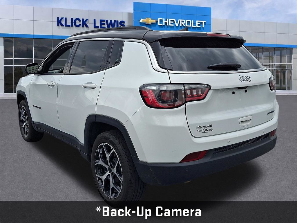 2025 Jeep Compass Limited White at Audi Porsche Sewickley
