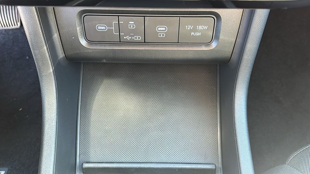 2025 Hyundai Tucson Hybrid Blue White at Baytown Hyundai