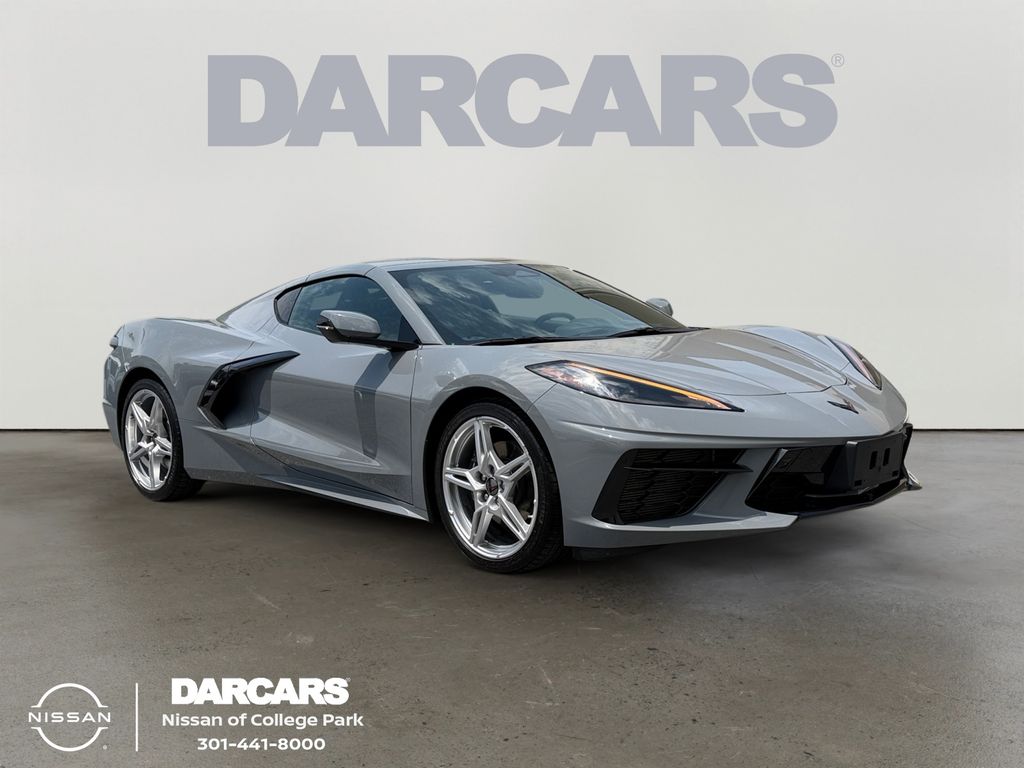 Sea Wolf Gray Tricoat 2025 Chevrolet Corvette Coupe Rear-Wheel Drive 8-Speed Dual Clutch