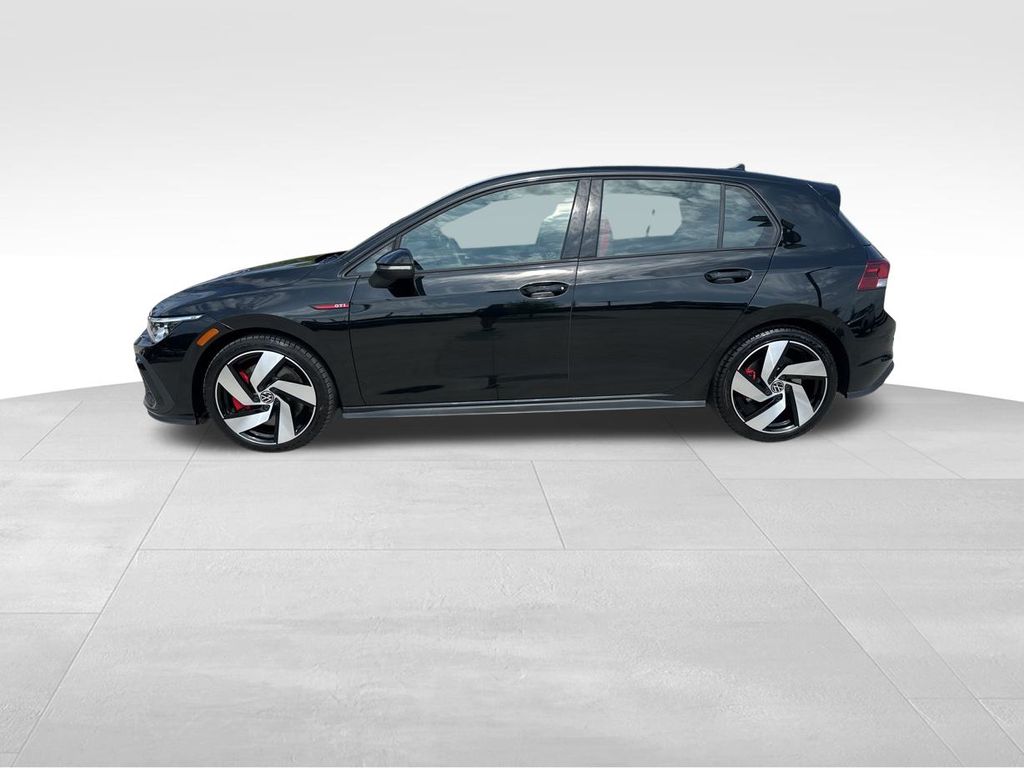 2024 Deep Black Pearl Volkswagen Golf GTI 2.0T S FWD Hatchback