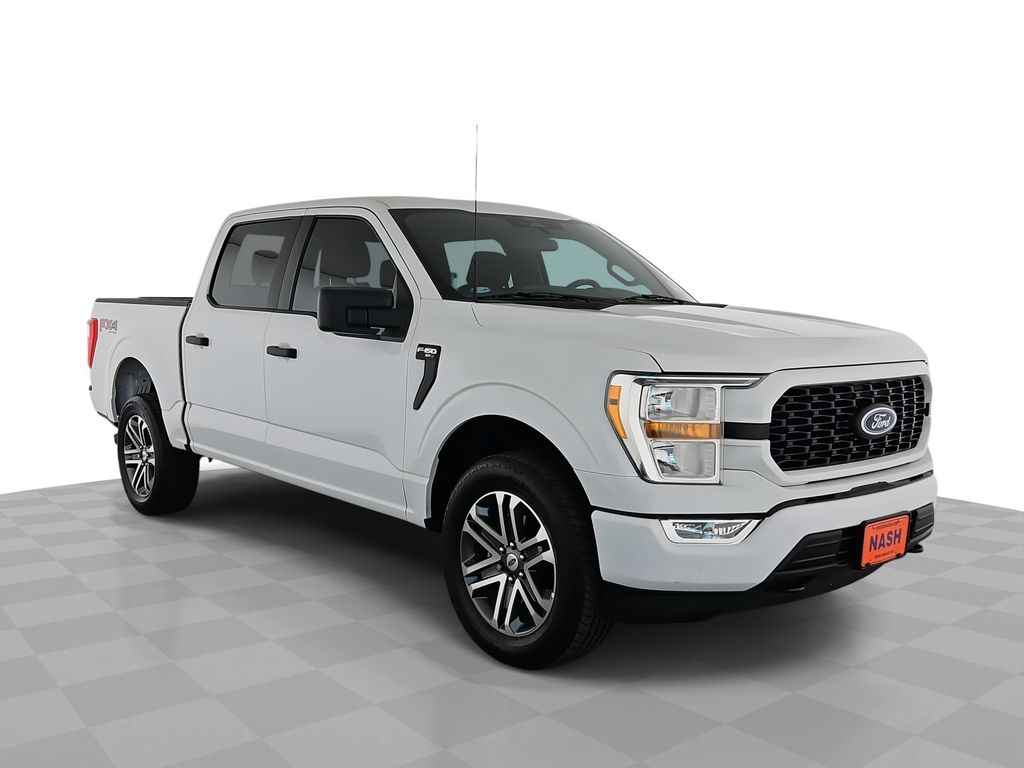 Oxford White 2022 Ford F-150 Pickup Truck Four-Wheel Drive Automatic