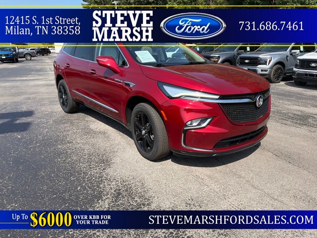 Cherry Red Tintcoat 2023 Buick Enclave SUV / Crossover Front-Wheel Drive 9-Speed Automatic