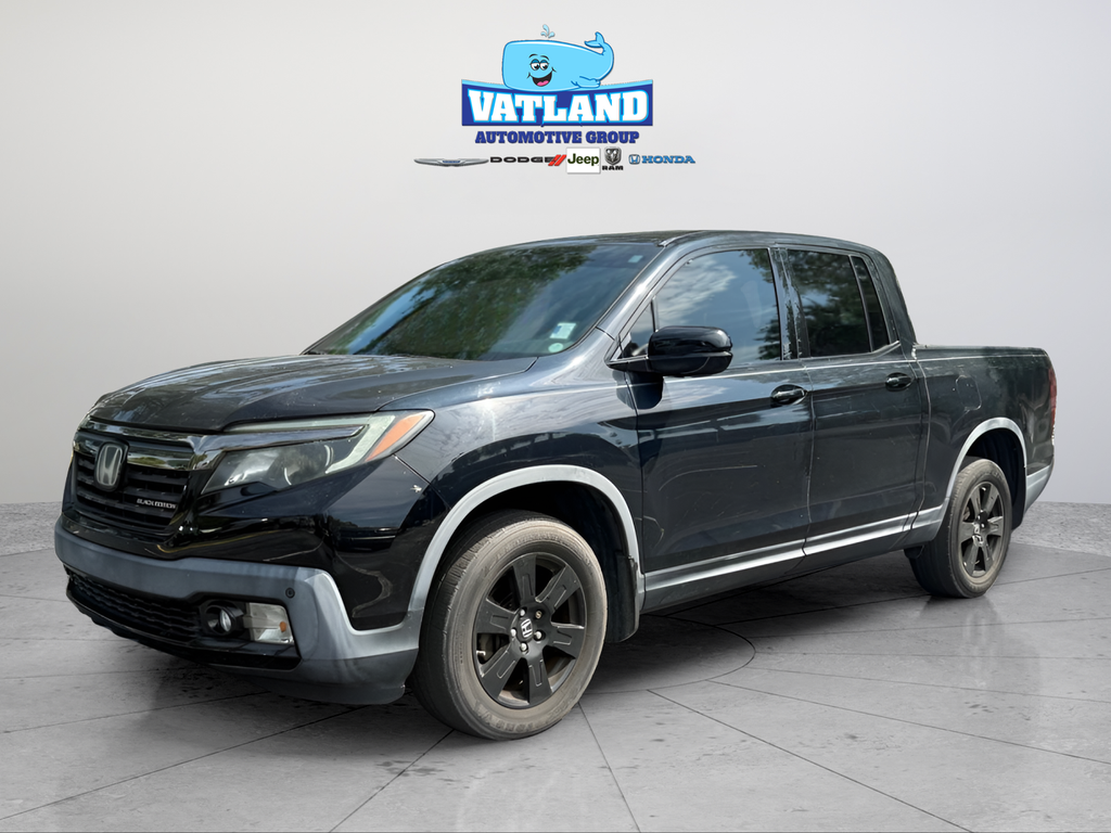 Black 2019 Honda Ridgeline Black Edition AWD Pickup Truck All-Wheel Drive 6-Speed Automatic