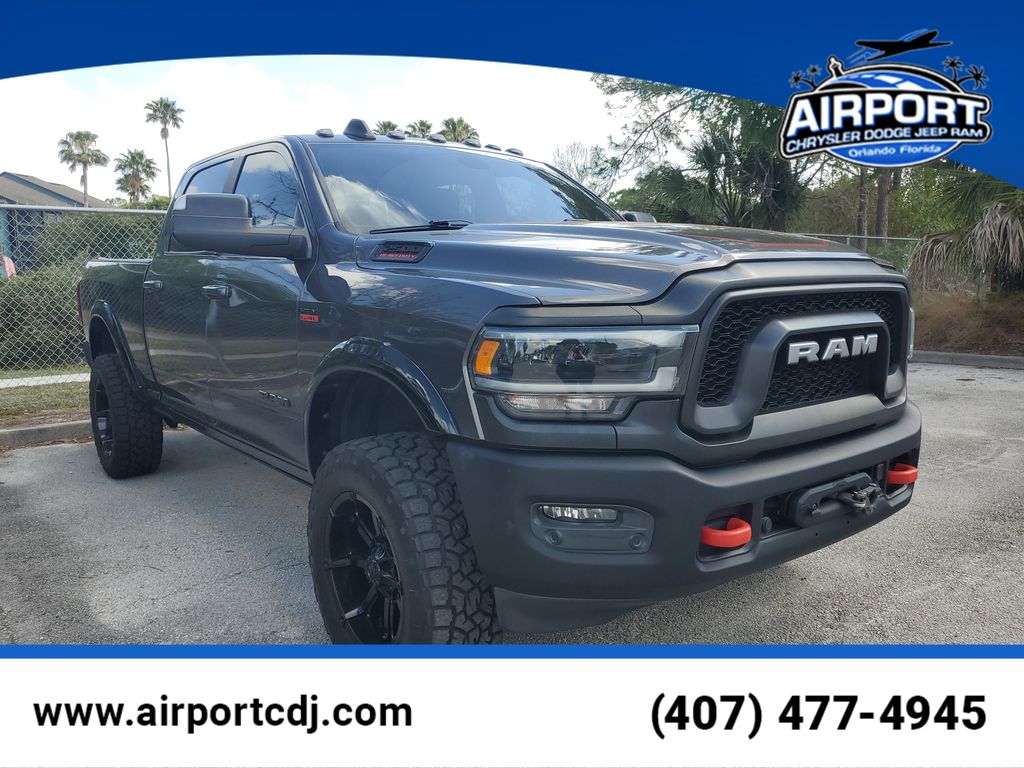 Gray (Granite Crystal Metallic Clearcoat) 2019 RAM 2500 Power Wagon Crew Cab 4WD Pickup Truck Four-Wheel Drive 8-Speed Automatic