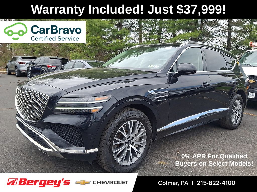 Vik Black 2025 Genesis GV80 2.5T Standard AWD SUV / Crossover All-Wheel Drive 8-Speed Automatic