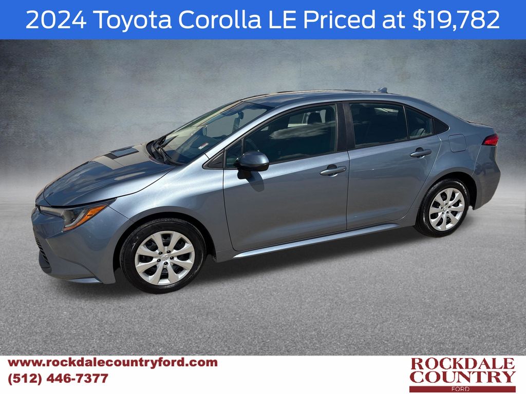 Celestite 2024 Toyota Corolla Sedan Front-Wheel Drive Continuously Variable Transmission