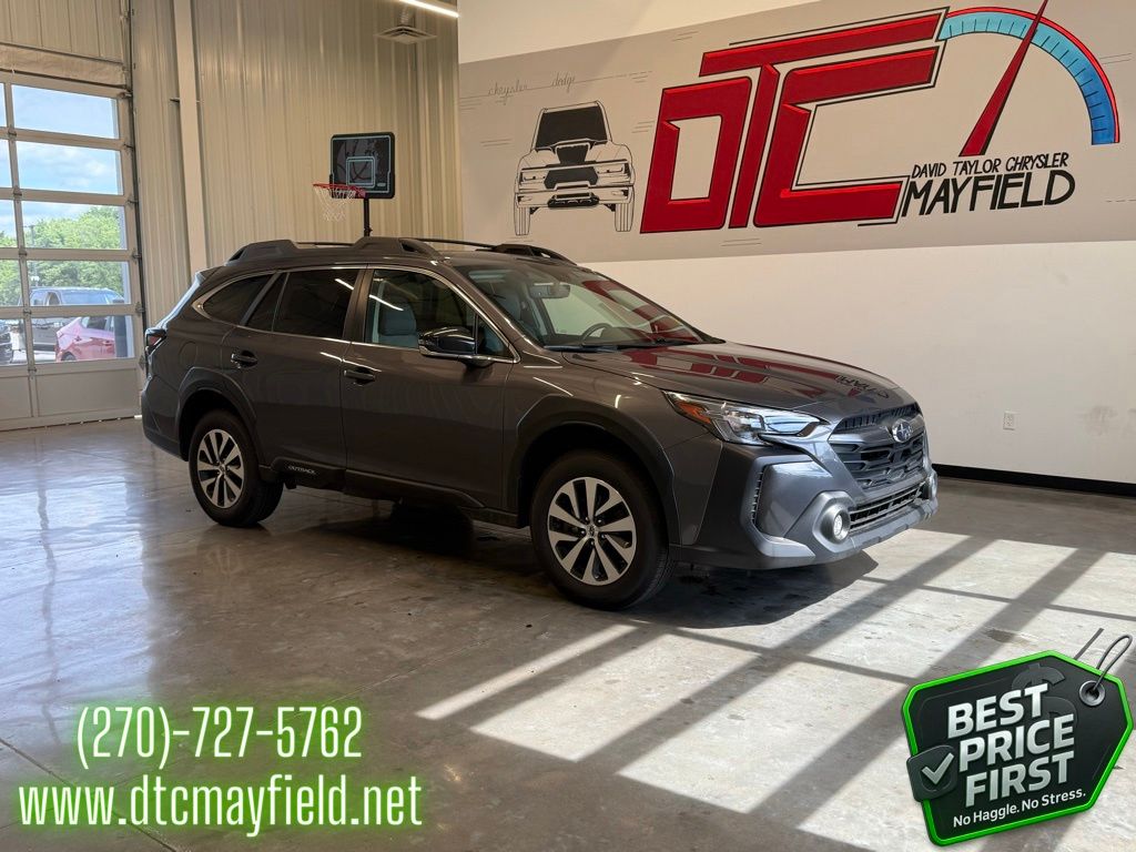 Magnetite Gray Metallic 2024 Subaru Outback Premium AWD SUV / Crossover All-Wheel Drive Continuously Variable Transmission