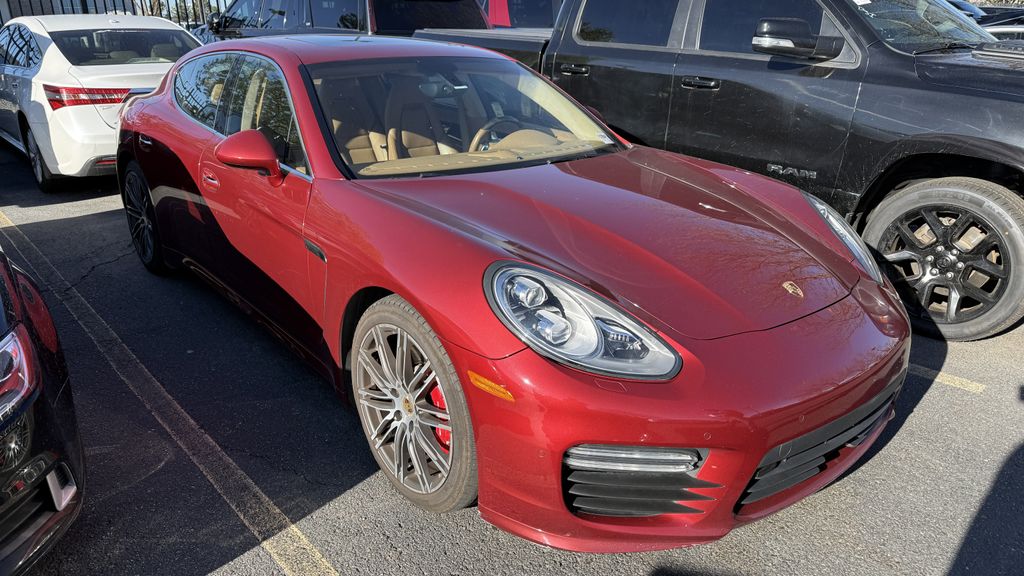 Ruby Red Metallic 2015 Porsche Panamera Turbo Sedan All-Wheel Drive 7-Speed Automatic