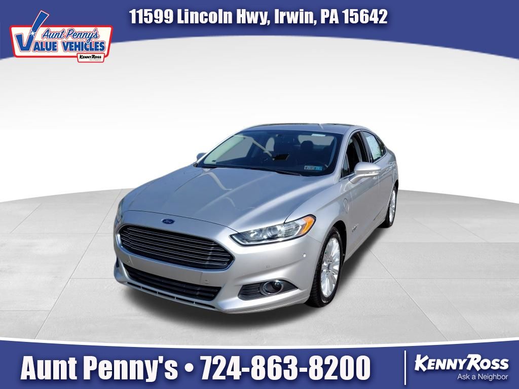 2013 Ford Fusion Energi Plata (Ingot Silver) Sedán Tracción delantera Transmisión variable continua