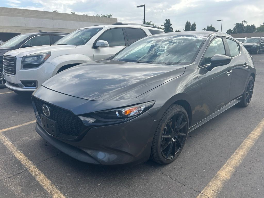 Machine Gray 2020 Mazda MAZDA3 Hatchback Front-Wheel Drive 6-Speed Automatic