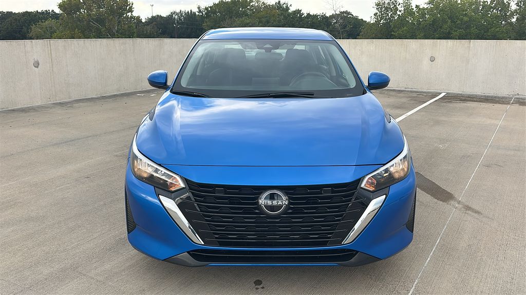 2025 Nissan Sentra SV Blue at South Houston Nissan