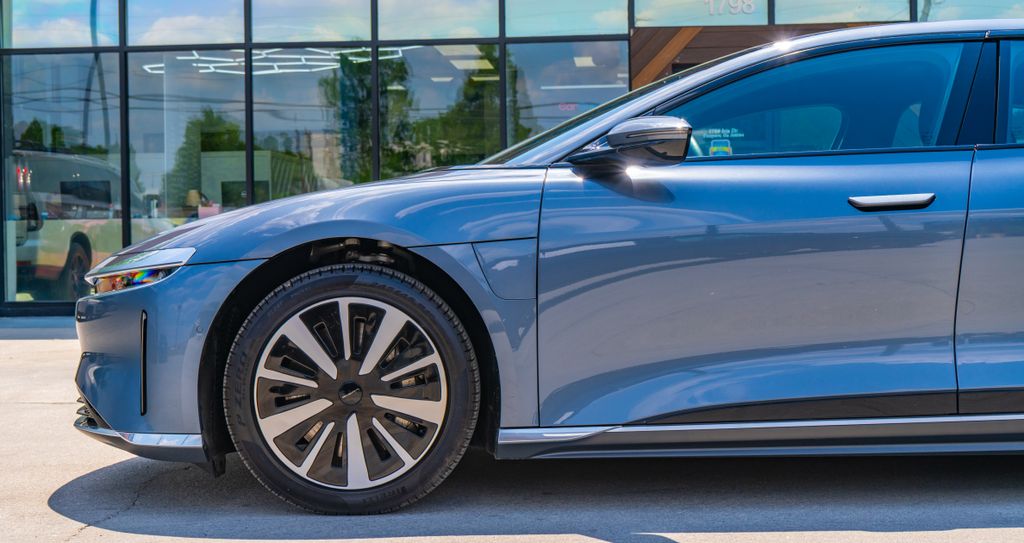 2023 Lucid Air Pure Gray at Genesis of Spring