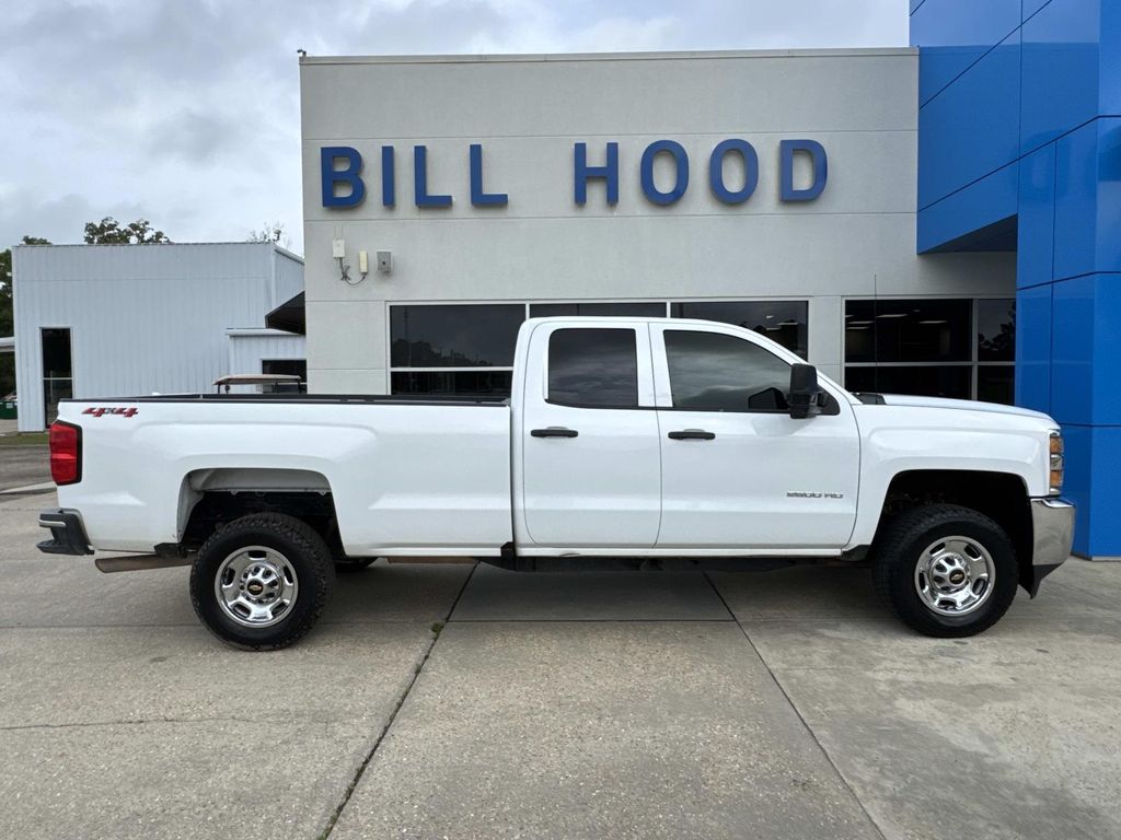 Summit White 2018 Chevrolet Silverado 2500HD Work Truck Double Cab 4WD Pickup Truck Four-Wheel Drive 6-Speed Automatic Overdrive