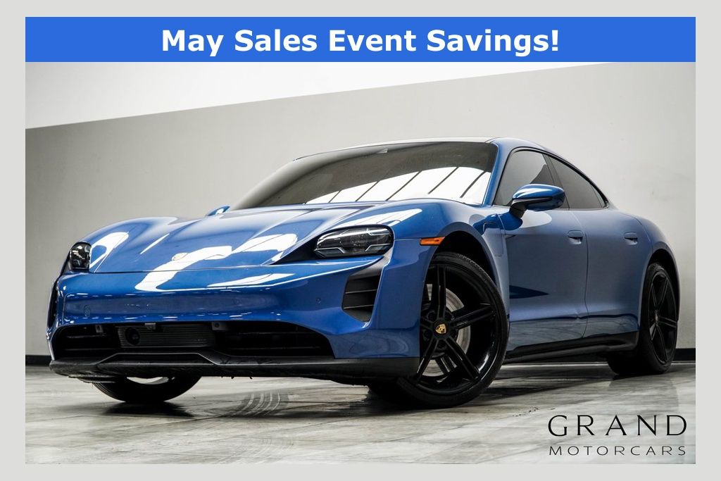 Neptune Blue 2022 Porsche Taycan GTS Sedan AWD Sedan All-Wheel Drive 2-Speed Automatic