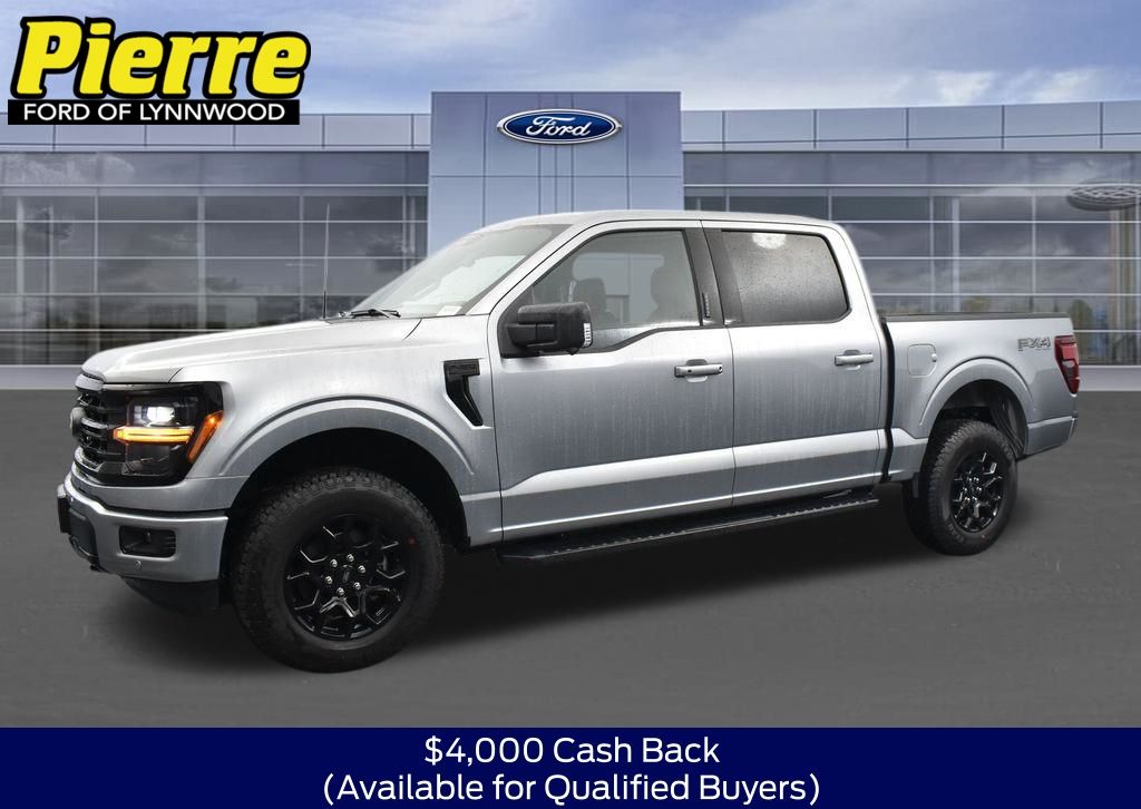 Silver Metallic 2026 Ford F-150 Pickup Truck Four-Wheel Drive Automatic