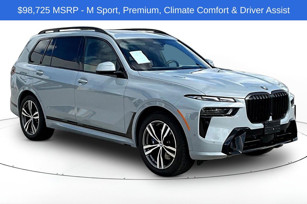 Gray (Brooklyn Grey Metallic) 2026 BMW X7 xDrive40i SUV / Crossover All-Wheel Drive 8-Speed Automatic