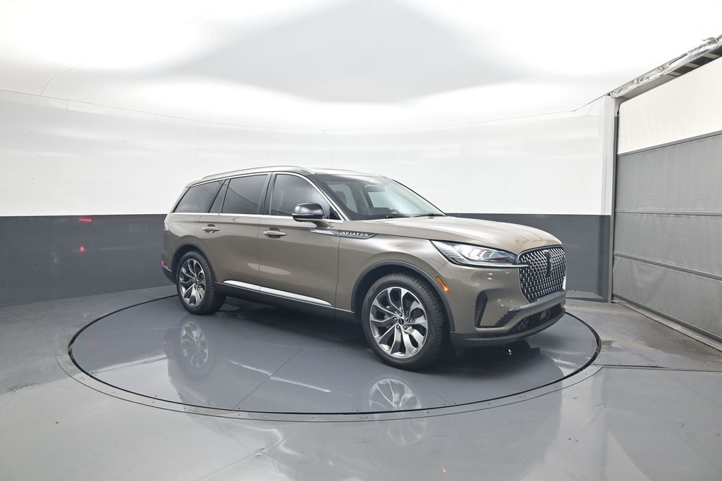 Harbor Gray 2025 Lincoln Aviator SUV / Crossover Rear-Wheel Drive Automatic