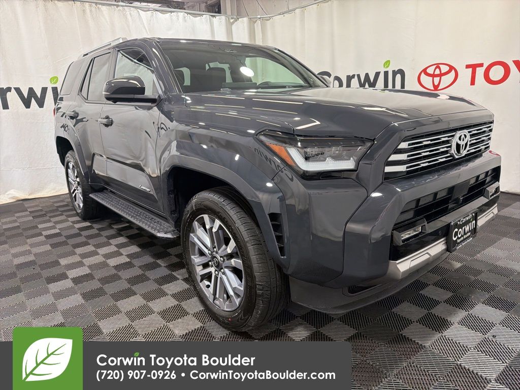 Gray 2026 Toyota 4Runner Limited 4WD SUV / Crossover All-Wheel Drive 8-Speed Automatic