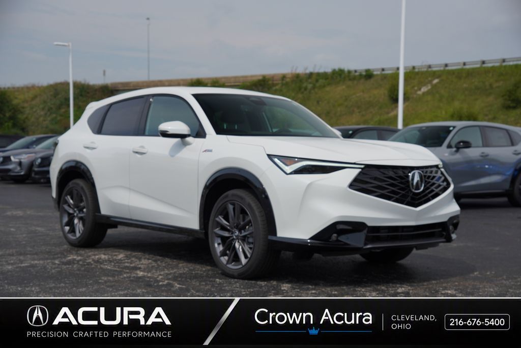 White 2026 Acura ADX SUV / Crossover All-Wheel Drive Continuously Variable Transmission