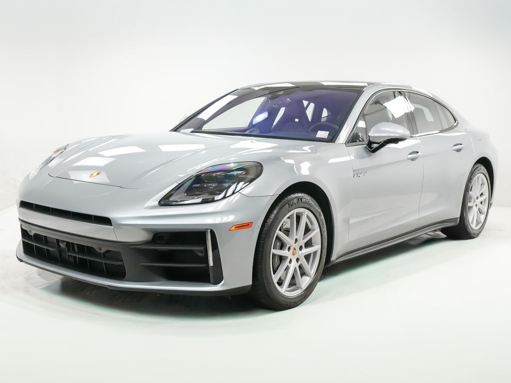 Dolomite Silver Metallic 2025 Porsche Panamera 4 AWD Sedan All-Wheel Drive 8-Speed Automatic