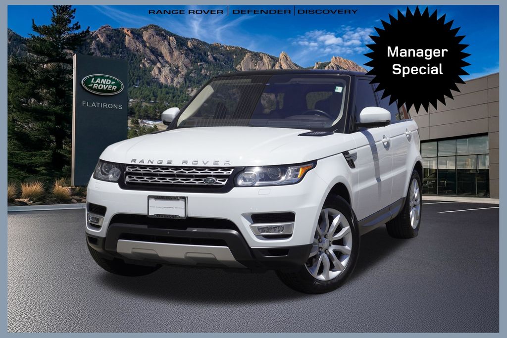 White 2016 Land Rover Range Rover Sport SUV / Crossover All-Wheel Drive 8-Speed Automatic