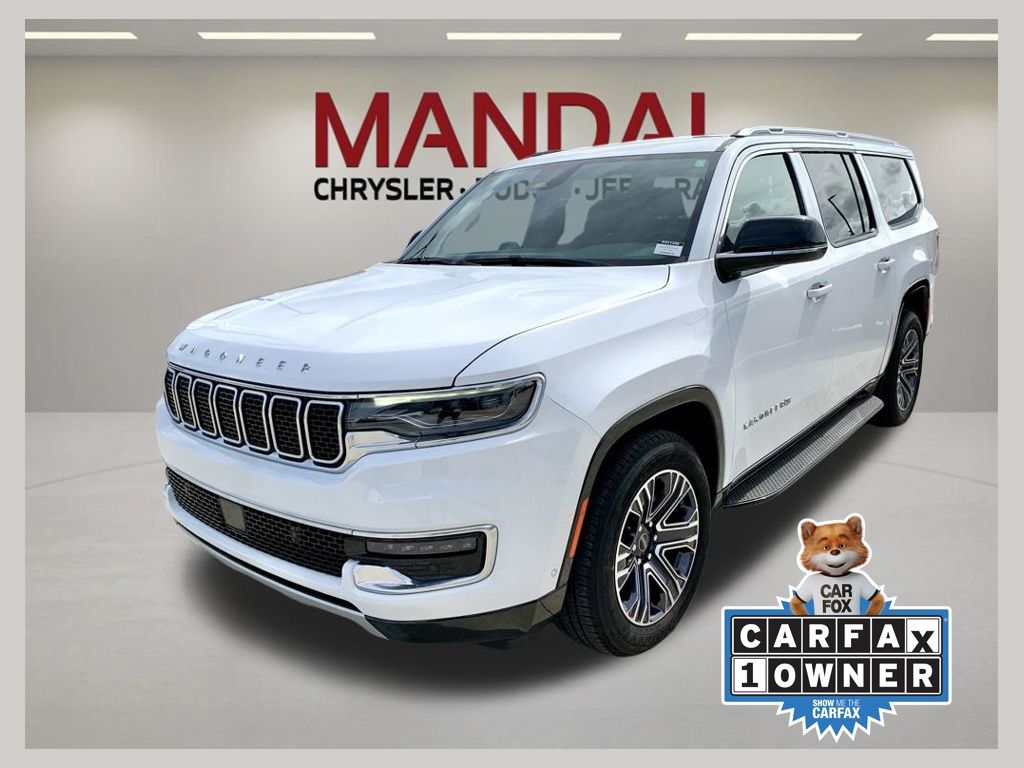 Bright White Clearcoat 2025 Jeep Wagoneer L Series II 4WD SUV / Crossover Four-Wheel Drive 8-Speed Automatic