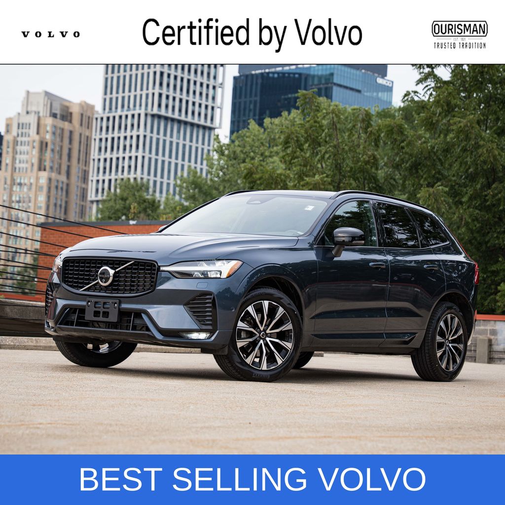 Denim Blue Metallic 2024 Volvo XC60 SUV / Crossover All-Wheel Drive Automatic