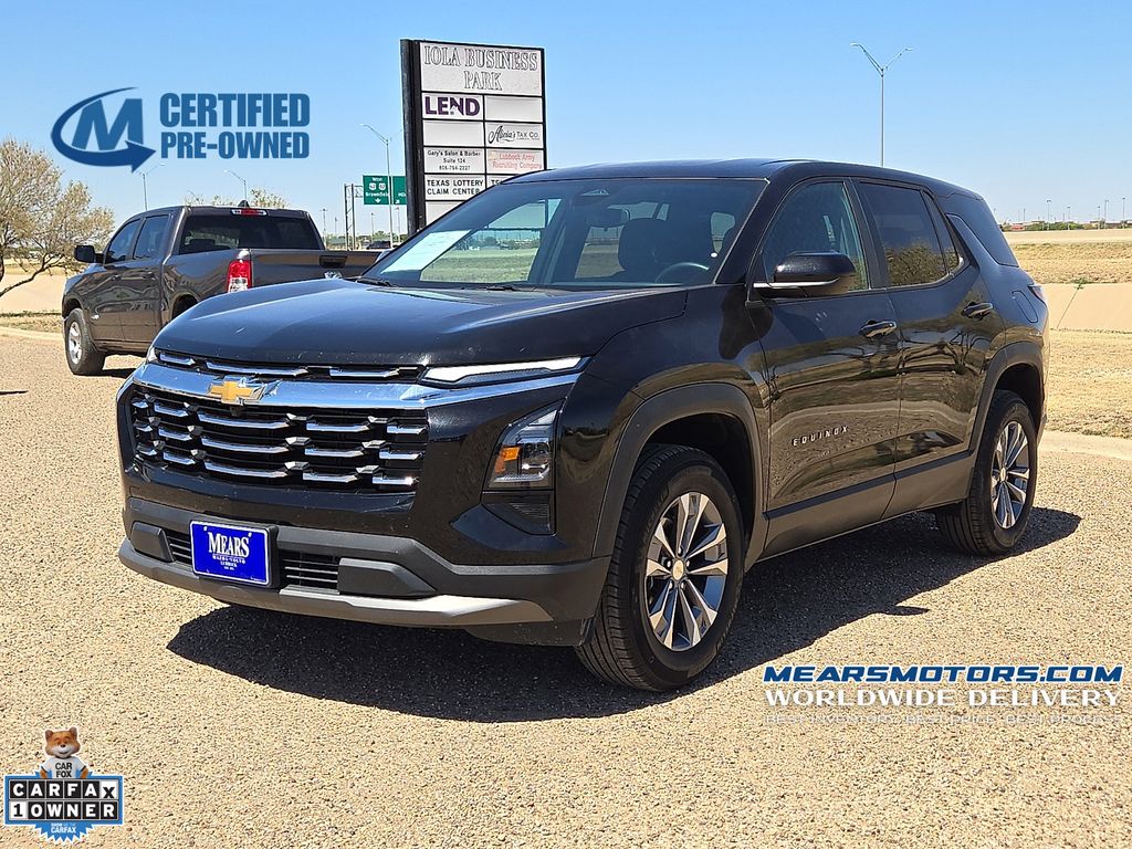 Mosaic Black Metallic 2025 Chevrolet Equinox LT AWD SUV / Crossover Four-Wheel Drive 8-Speed Automatic