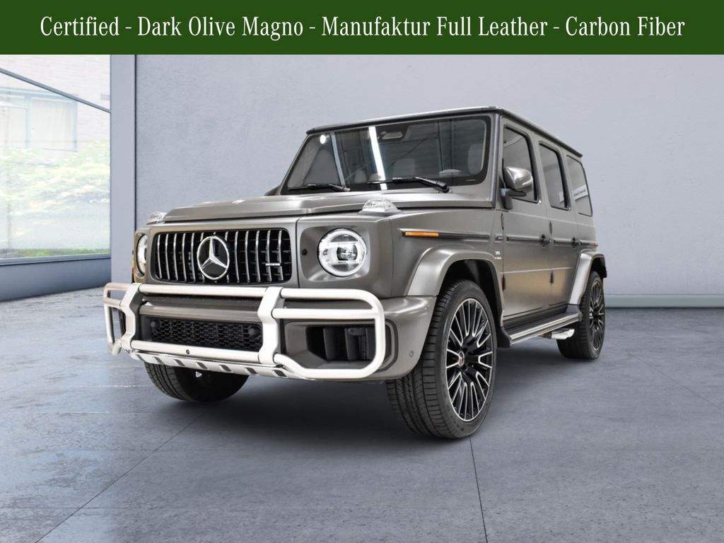 MANUFAKTUR Dark Olive Green Magno 2026 Mercedes-Benz G-Class SUV / Crossover All-Wheel Drive 9-Speed Automatic