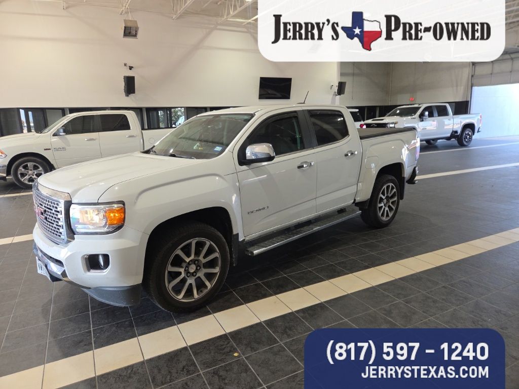 Summit White 2019 GMC Canyon Pickup Truck 4X2 8-Speed Automatic