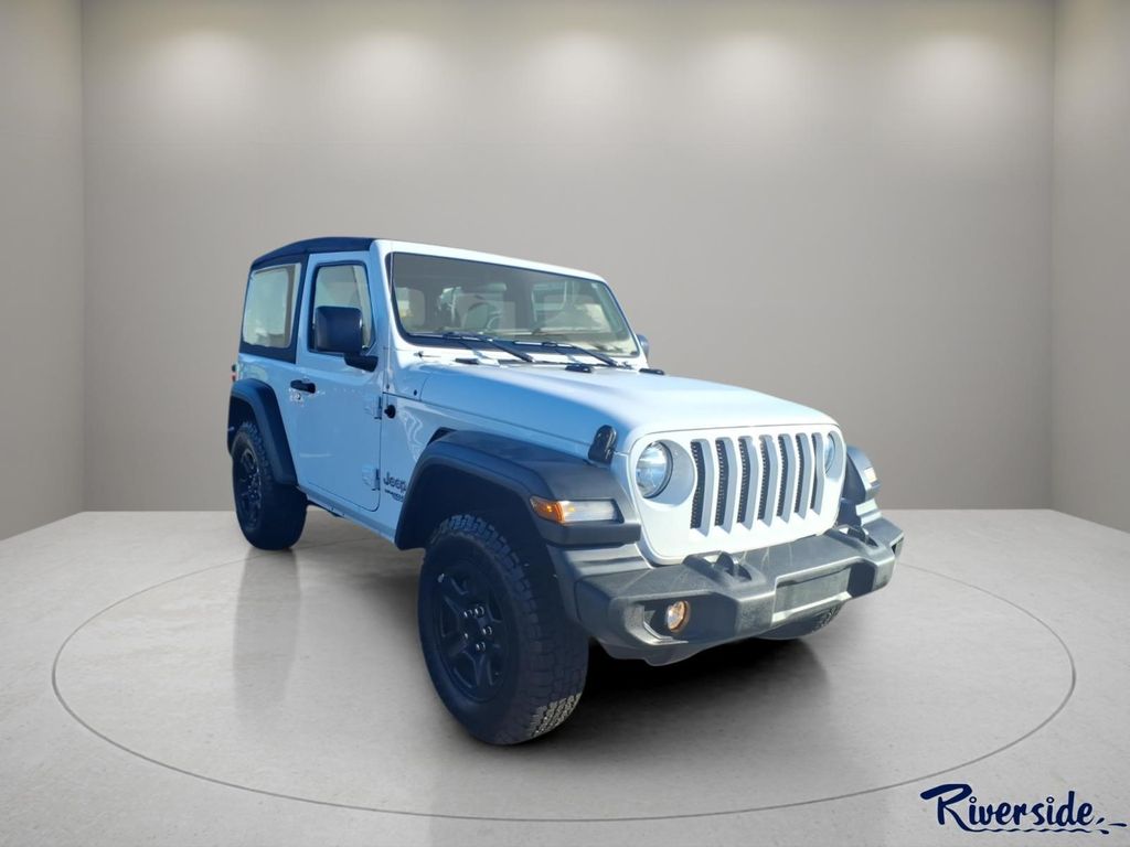 Bright White Clearcoat 2020 Jeep Wrangler SUV / Crossover Four-Wheel Drive 6-Speed Manual