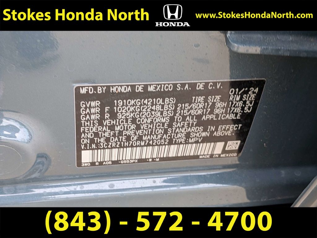 Used 2024 Honda HR-V SUV
