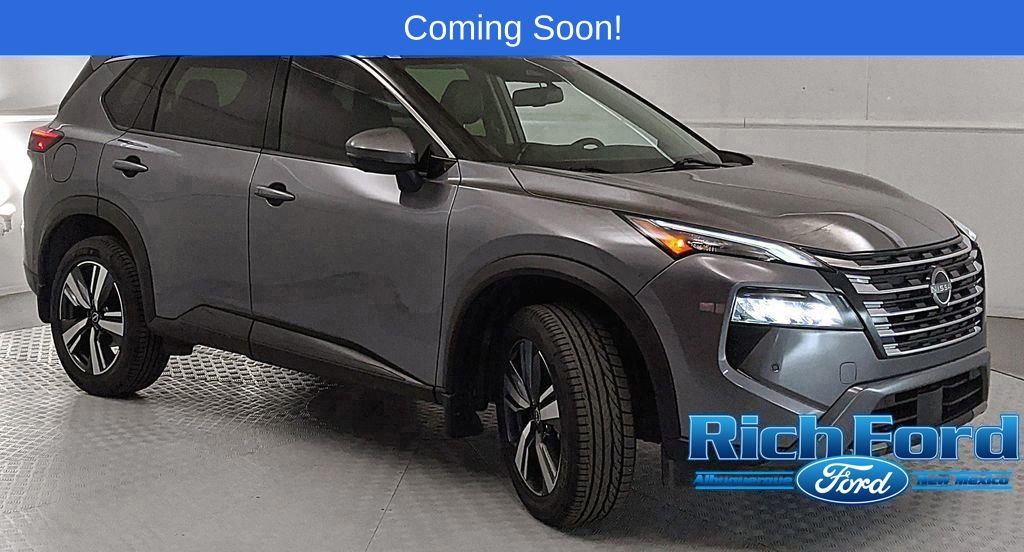 Gray (Gun Metallic) 2024 Nissan Rogue SL AWD SUV / Crossover All-Wheel Drive Continuously Variable Transmission