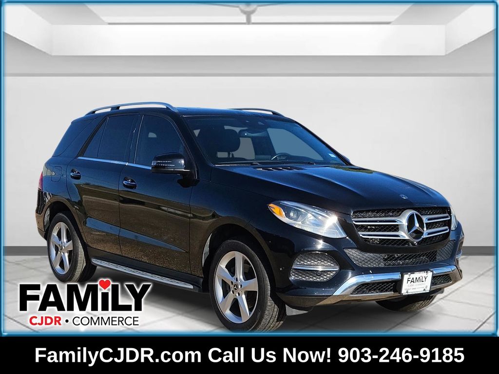 Black 2017 Mercedes-Benz GLE SUV / Crossover Rear-Wheel Drive 7-Speed Automatic