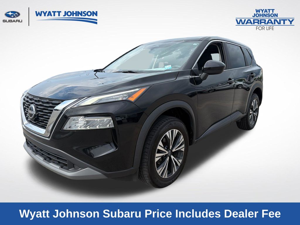 Super Black 2023 Nissan Rogue SUV / Crossover Front-Wheel Drive Continuously Variable Transmission