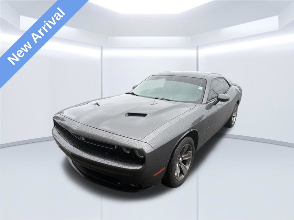 Gray (Granite Crystal Metallic Clearcoat) 2019 Dodge Challenger Coupe Rear-Wheel Drive 8-Speed Automatic