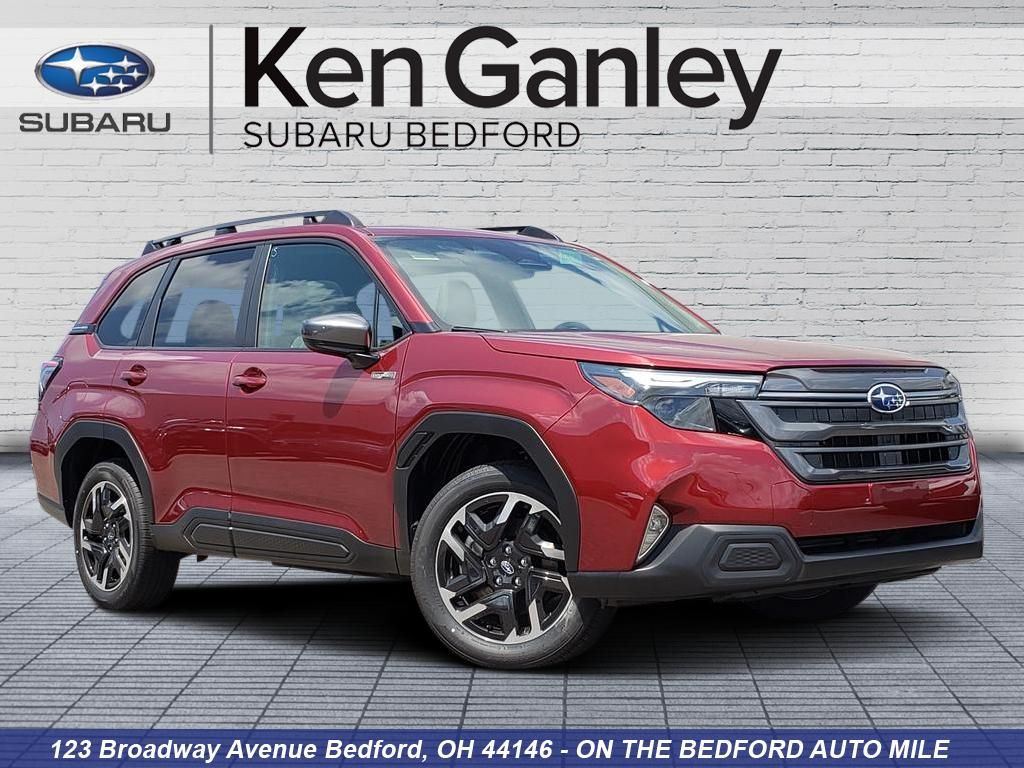 Crimson Red Pearl 2026 Subaru Forester Hybrid SUV / Crossover All-Wheel Drive Continuously Variable Transmission