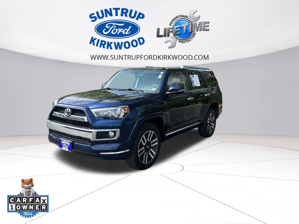 Nautical Blue Metallic 2019 Toyota 4Runner Limited 4WD SUV / Crossover All-Wheel Drive 5-Speed Automatic Overdrive