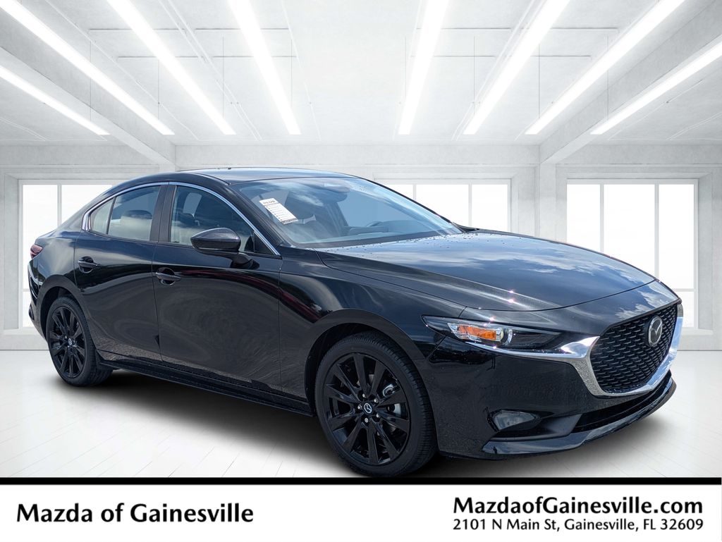 Jet Black 2026 Mazda MAZDA3 Sedan Front-Wheel Drive 6-Speed Automatic
