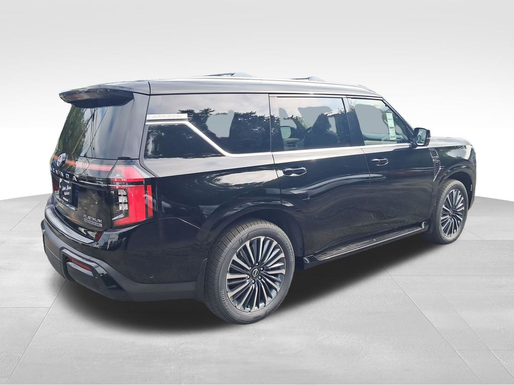 2026 Nissan Armada Platinum Reserve Black at John Sisson Motors