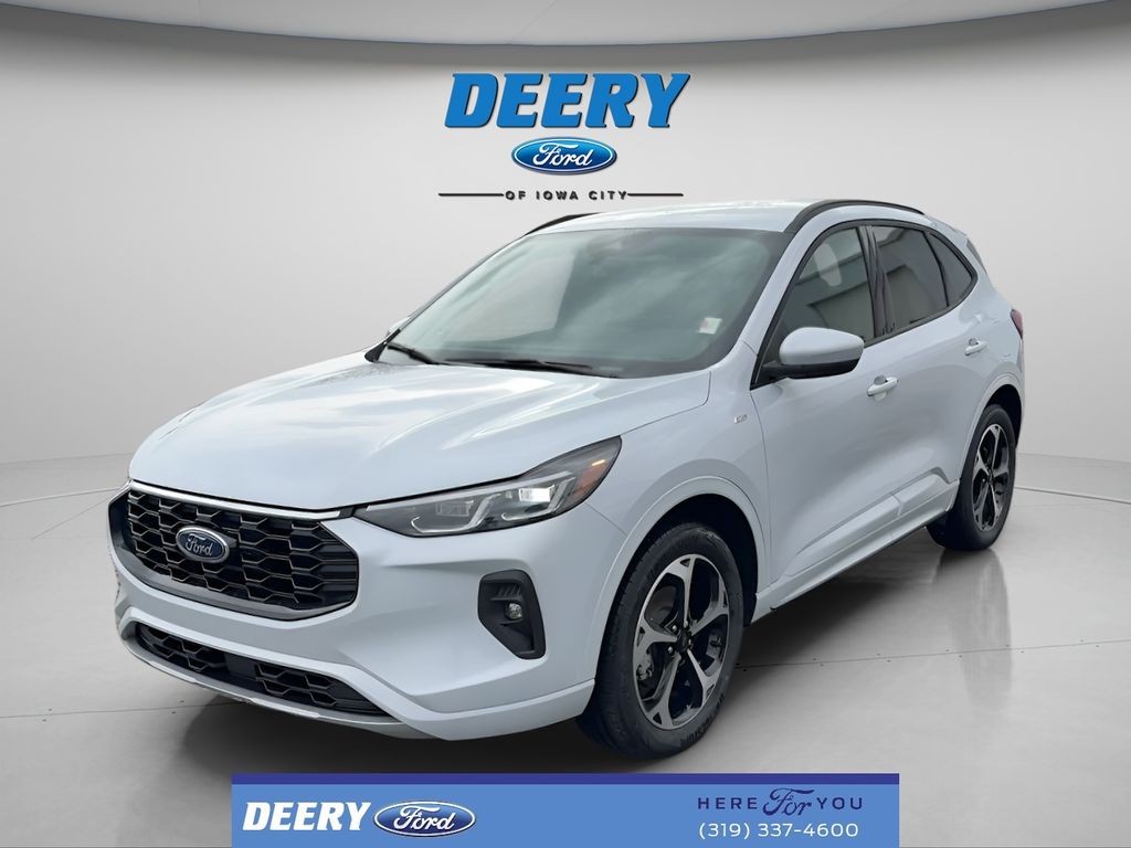 Space Silver Metallic 2025 Ford Escape Hybrid ST-Line Elite AWD SUV / Crossover All-Wheel Drive Continuously Variable Transmission