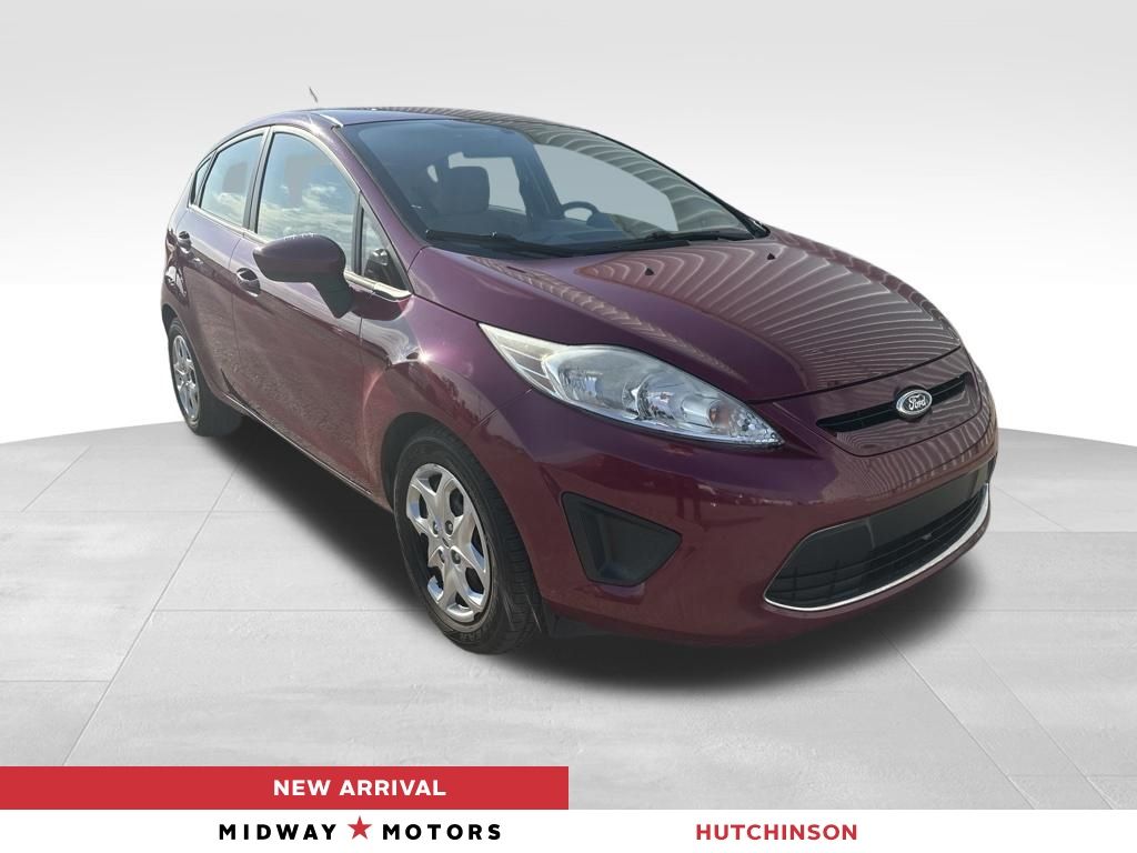 Pink (Bright Magenta Metallic) 2011 Ford Fiesta Hatchback Front-Wheel Drive 6-Speed Automatic