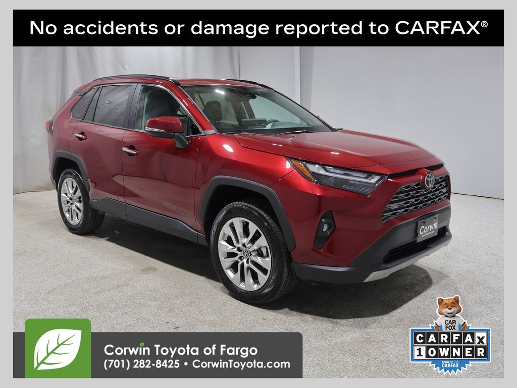 Red (Ruby Flare Pearl) 2025 Toyota RAV4 SUV / Crossover All-Wheel Drive 8-Speed Automatic