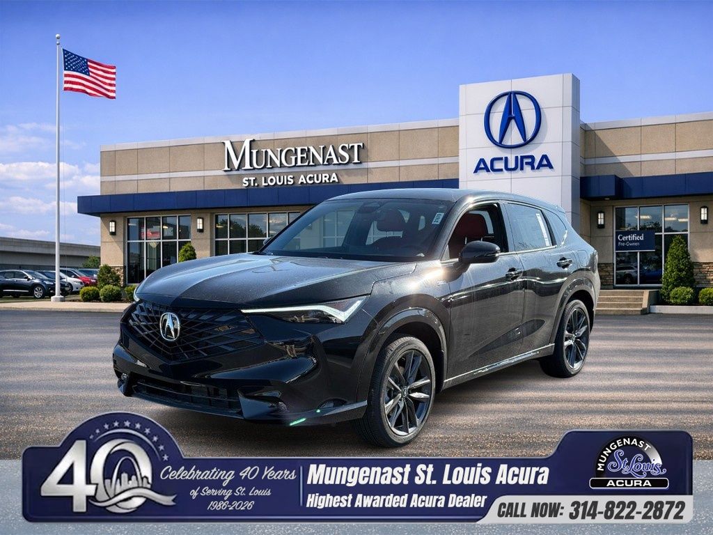 Crystal Black Pearl 2026 Acura ADX FWD with A-SPEC Package SUV / Crossover Front-Wheel Drive Continuously Variable Transmission