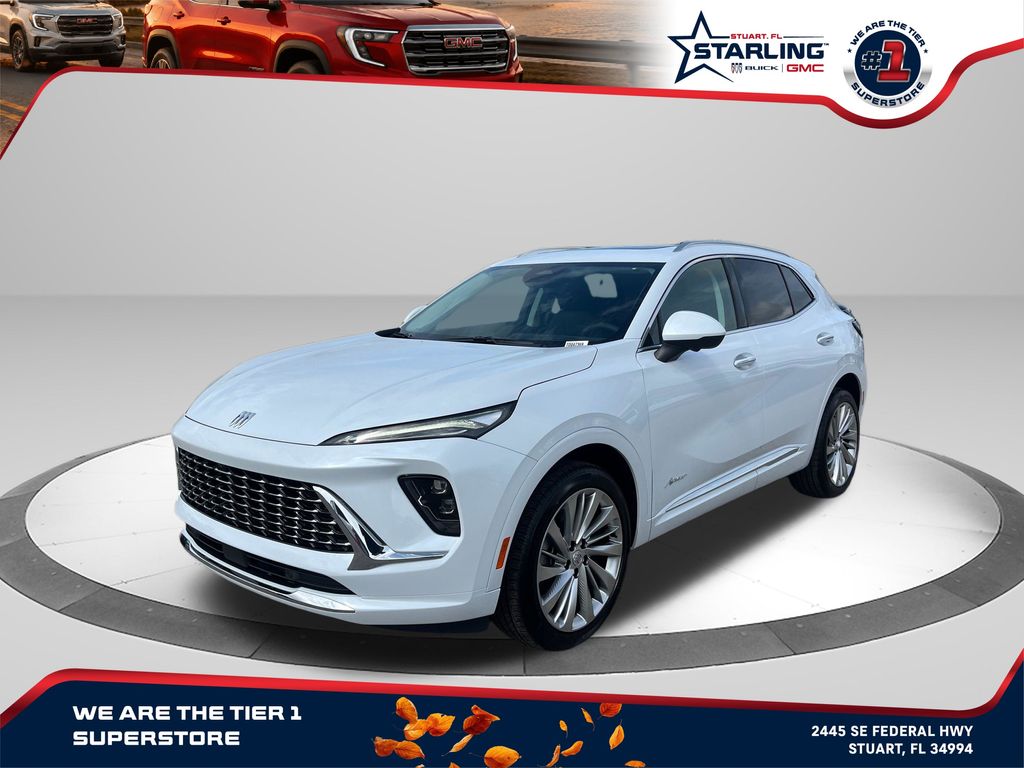 Iridescent White Tricoat 2026 Buick Envision SUV / Crossover All-Wheel Drive 9-Speed Automatic