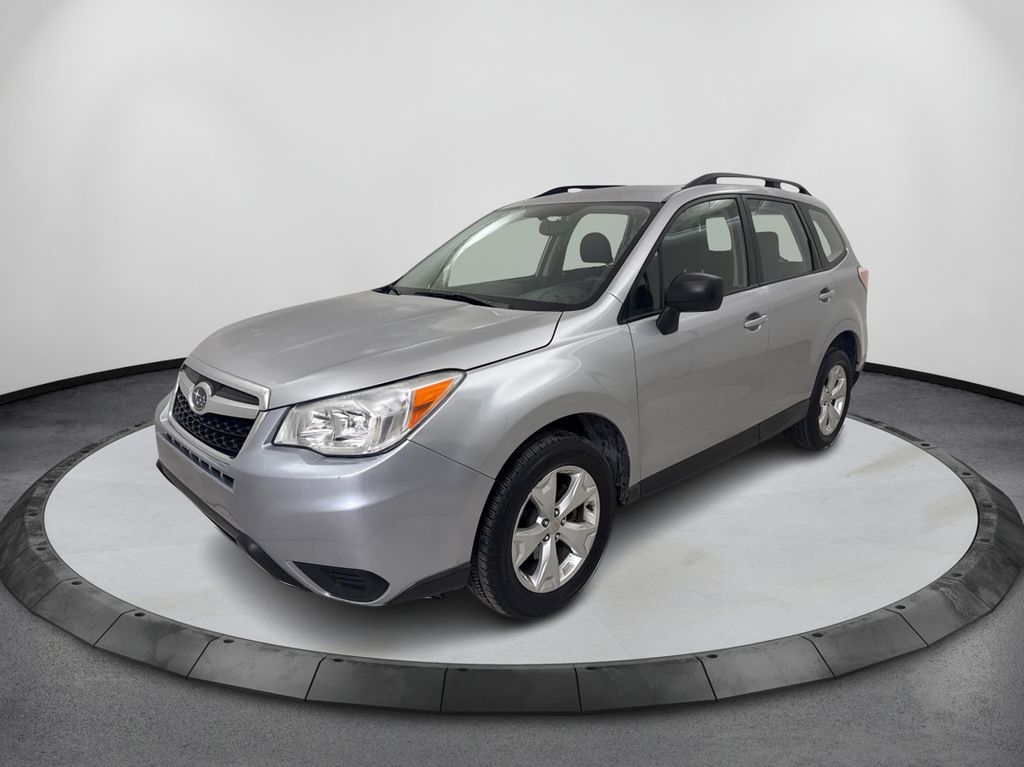 Ice Silver Metallic 2015 Subaru Forester 2.5i SUV / Crossover All-Wheel Drive Continuously Variable Transmission